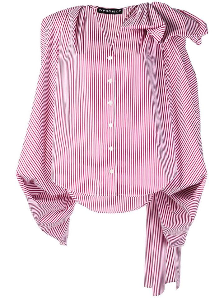 Y / Project Oversized Fit Blouse - Red
