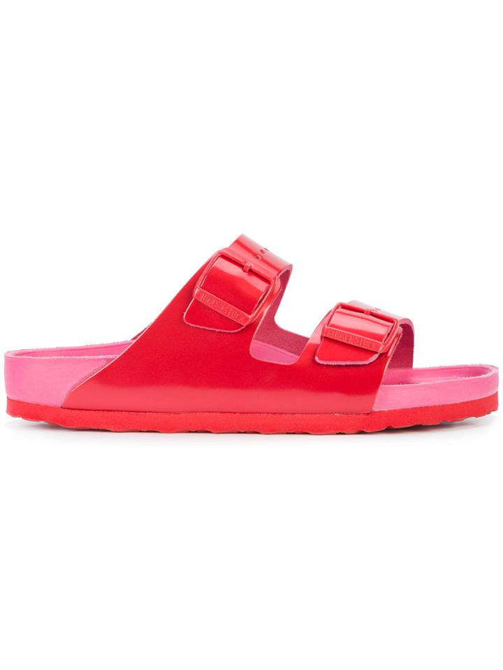 Birkenstock Birkenstock X Kirna Zabête Arizona Slides - Red