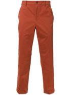 Loveless Stright Leg Pants - Yellow & Orange