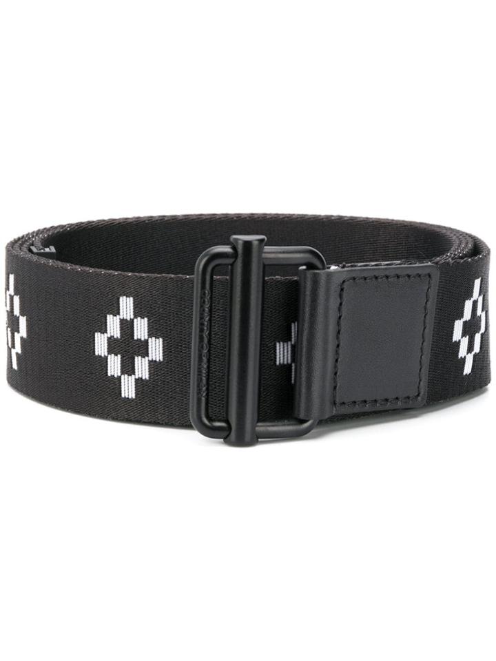 Marcelo Burlon County Of Milan All-over Cross Belt - Black