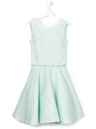 David Charles Kids Flared Dress, Girl's, Size: 16 Yrs, Green