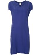 Kristensen Du Nord - Loose Fit Dress - Women - Silk - 3, Pink/purple, Silk