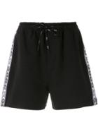 Àlg Side Stripe Shorts - Black