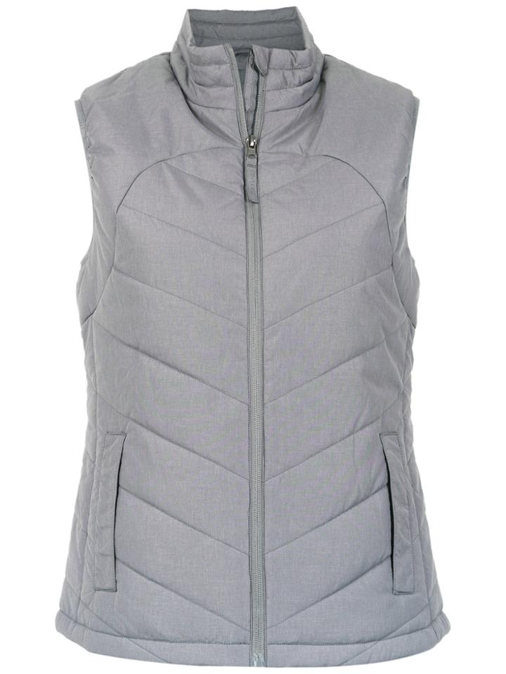 Track & Field Quilted Gilet - Grey