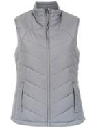 Track & Field Quilted Gilet - Grey