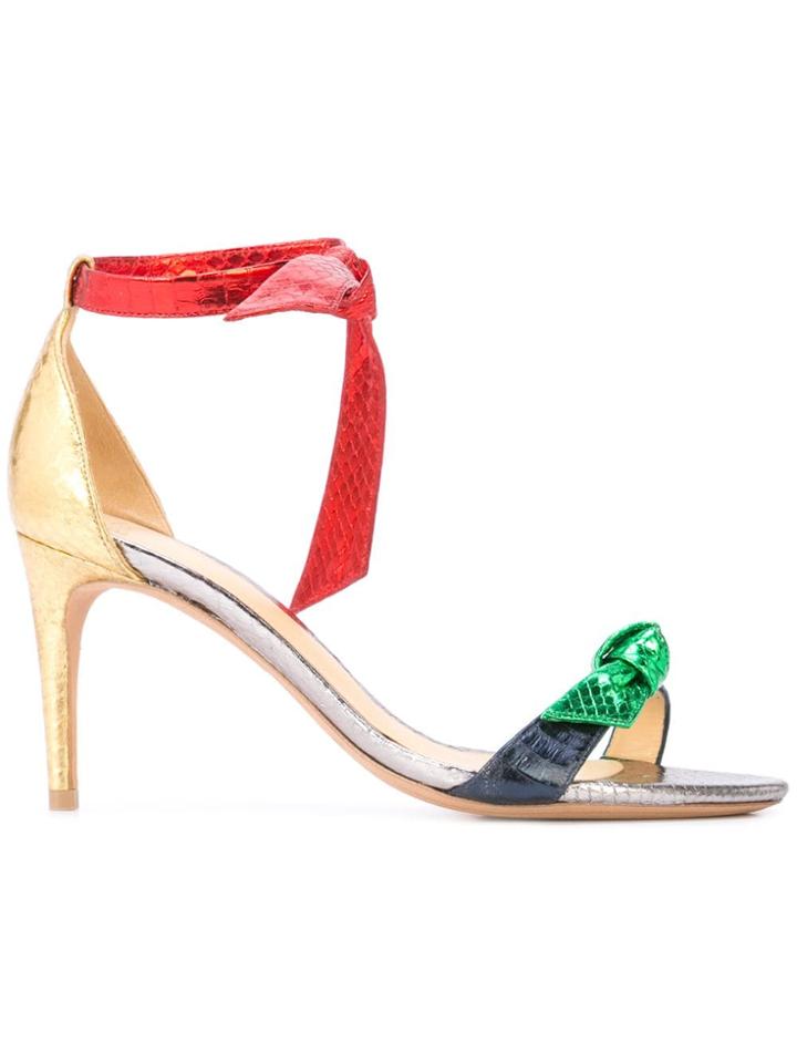 Alexandre Birman Front Strap Sandals - Multicolour