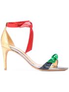Alexandre Birman Front Strap Sandals - Multicolour