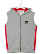 Philipp Plein Junior Teen Chasey Jogging Vest - Grey