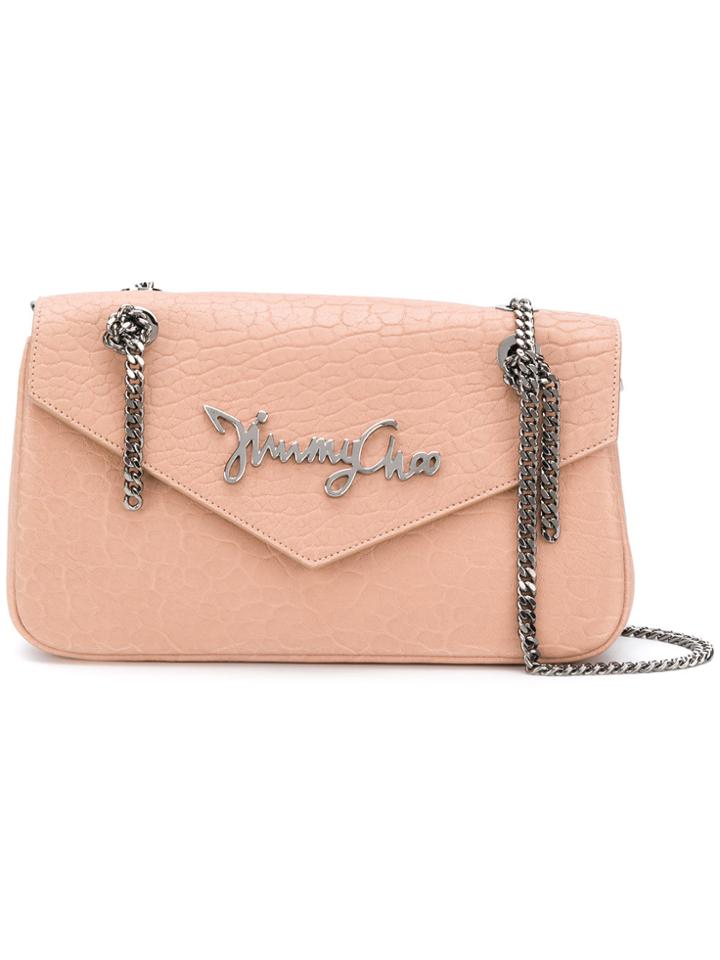 Jimmy Choo Molly Shoulder Bag - Pink & Purple