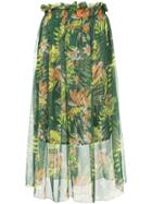 Kolor Floral Print Skirt - Green