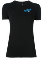 Versus - Safety Pin T-shirt - Women - Cotton/spandex/elastane - M, Black, Cotton/spandex/elastane