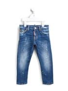Dsquared2 Kids Stretch Kenny Twist Jeans, Boy's, Size: 12 Yrs, Blue