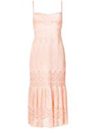 Three Floor Farrah Fitted Slip Dress - Yellow