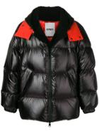 Yves Salomon Army Oversized Shearling Down Jacket - Black