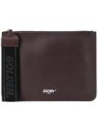 Golden Goose Deluxe Brand Logo Clutch Bag - Brown