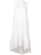 3.1 Phillip Lim - Long Popeline Dress - Women - Silk/cotton - 0, White, Silk/cotton