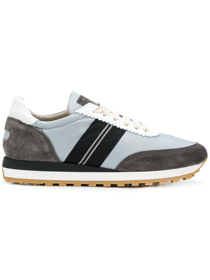 Brunello Cucinelli Colour-block Sneakers - Grey