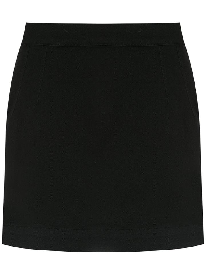 À La Garçonne High Waisted Skirt - Black