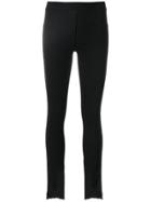 8pm Distressed Slim Fit Trousers - Black