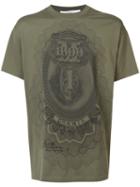 Givenchy Printed T-shirt, Men's, Size: Xl, Green, Cotton