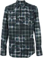 Hydrogen Checked Shirt, Men's, Size: Medium, Cotton