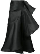 Juan Carlos Obando Tea Wrap Skirt - Black