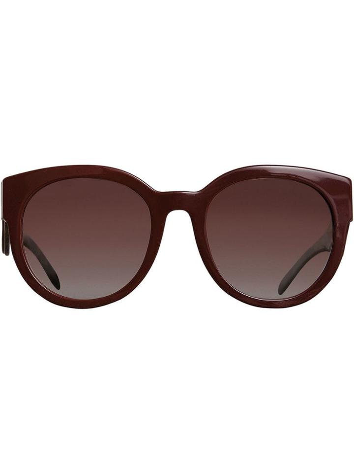Burberry Eyewear Round Frame Sunglasses - Red