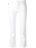 Love Moschino Cropped Jeans - White