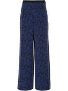 Christian Wijnants Paisley Print Wide-leg Trousers - Blue