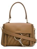 Chloé Quilted Faye Bag - Brown