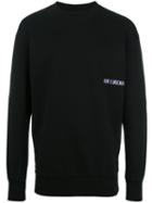 Han Kj0benhavn Crew Neck Sweatshirt, Men's, Size: Medium, Black, Cotton