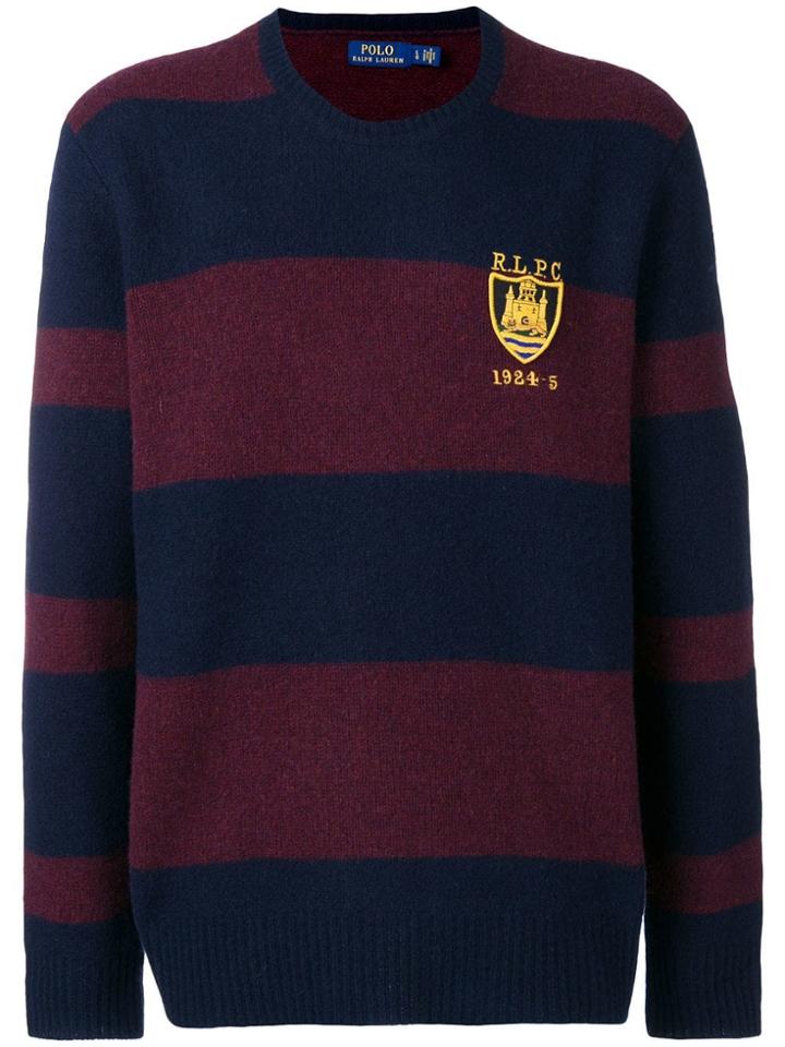 Polo Ralph Lauren Striped Pullover - Blue