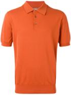 Cruciani - Classic Polo Shirt - Men - Cotton - 48, Yellow/orange, Cotton