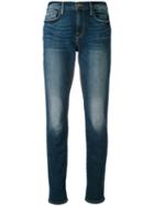 Cropped Jeans - Women - Cotton/polyester/spandex/elastane - 28, Blue, Cotton/polyester/spandex/elastane, Frame Denim