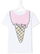 Stella Mccartney Kids Ice Cream Print T-shirt - White