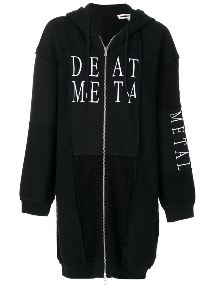 Mcq Alexander Mcqueen Death Metal Hoodie - Black