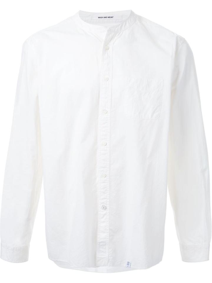 Bedwin & The Heartbreakers Band Collar Shirt