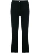 Alberto Biani Classic Cropped Trousers - Black