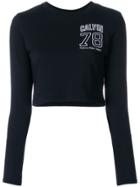 Calvin Klein Logo Embroidered Jumper - Black
