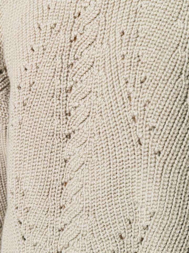 Alberta Ferretti Knit Jumper - Neutrals