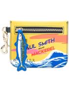 Paul Smith Mackerel Print Coin Pouch - Multicolour