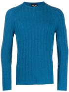 Giorgio Armani Ribbed Sweater - Blue