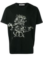 Givenchy 4g Snake Print T-shirt - Black
