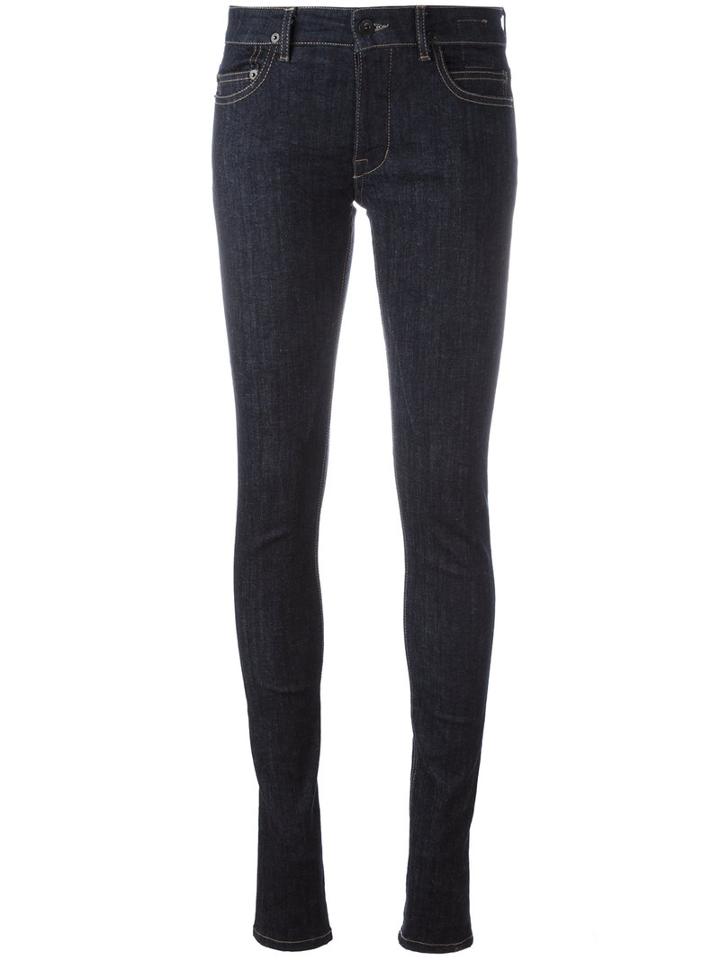 Rick Owens Drkshdw - Classic Skinny Jeans - Women - Cotton/spandex/elastane/polybutylene Terephthalate (pbt) - 26, Blue, Cotton/spandex/elastane/polybutylene Terephthalate (pbt)
