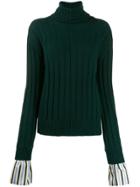 Jejia Turtle Neck Jumper - Green