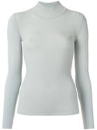 Cecilia Prado - Knitted Blouse - Women - Spandex/elastane/viscose - G, Grey, Spandex/elastane/viscose