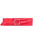 Orciani Wide Belt - Red