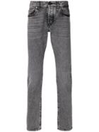 Saint Laurent Classic Fitted Jeans - Grey