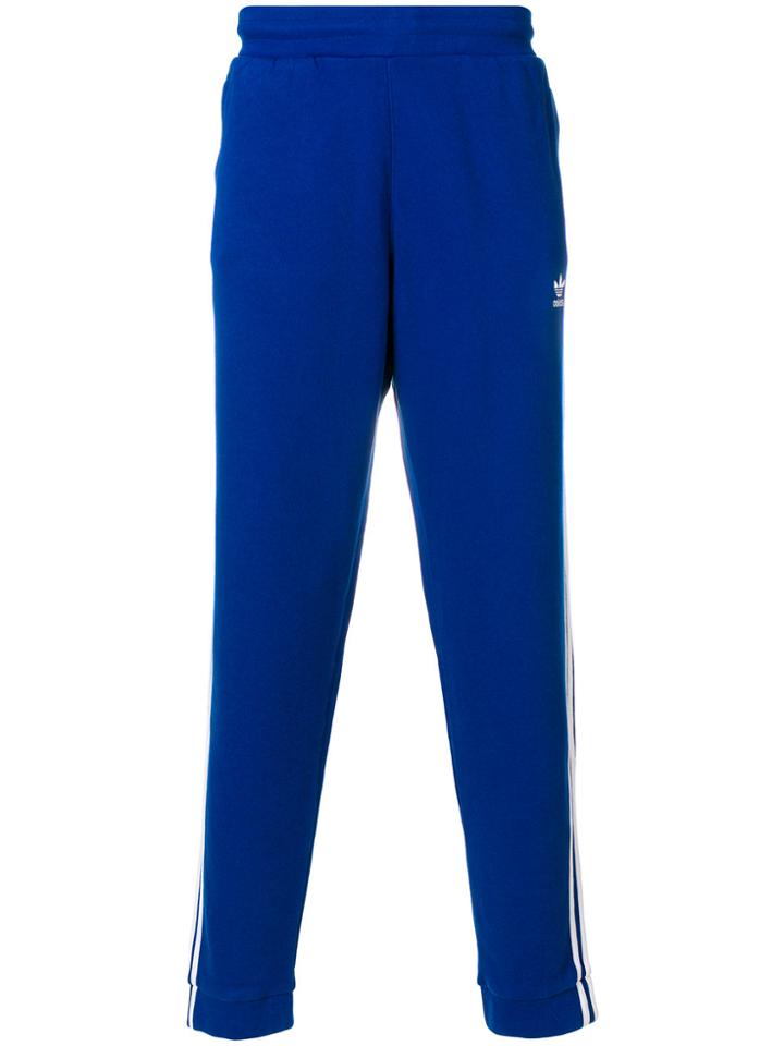 Adidas Tapered Tracksuit Bottoms - Blue