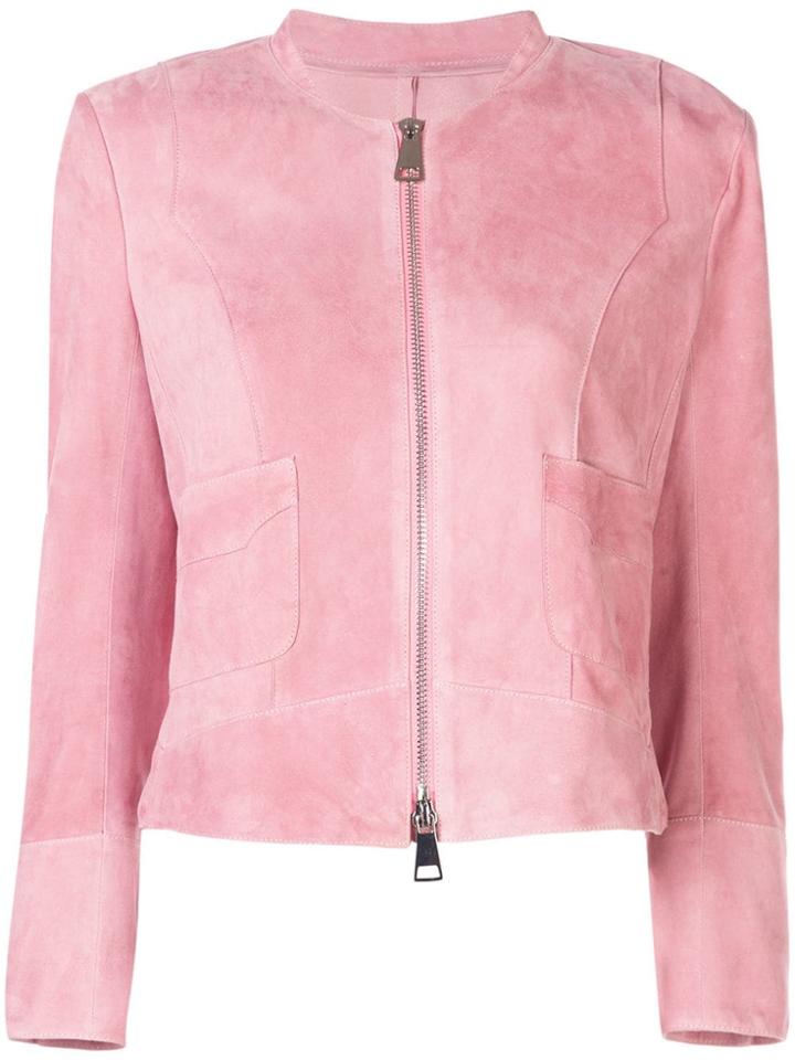 Sylvie Schimmel Monday Suede Jacket - Pink